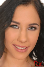 Black-haired Busty Babe Kyra Hot 14