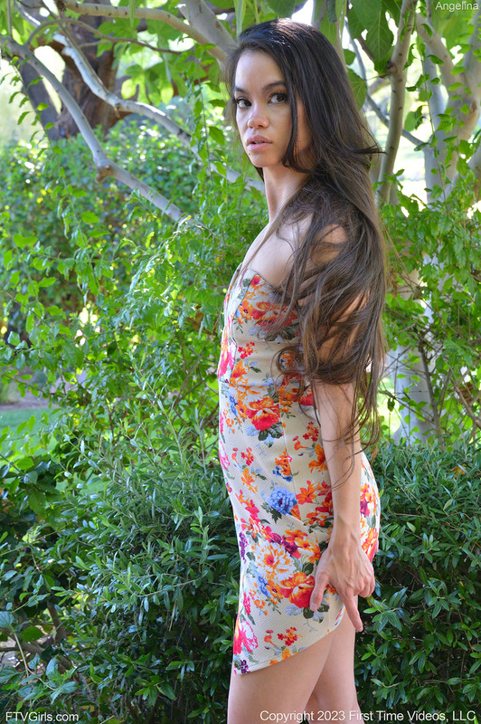 Floral Dress & Heels | Angelina | FTV Girls 06