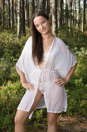 Deena In The Forest 01
