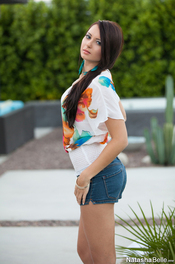 Natasha Belle Gets Naked In The Garden 12