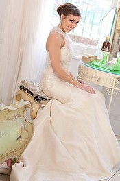 Emma Watts Removes Her Wedding Dress 01