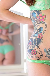 Sweet Tattooed Redhead Teen 08