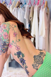 Sweet Tattooed Redhead Teen 11