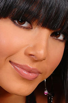 Sexy Black-haired Sasha From The UK